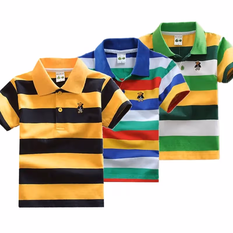 Kids T-shirts Polo Direct from A Bangladesh Factory