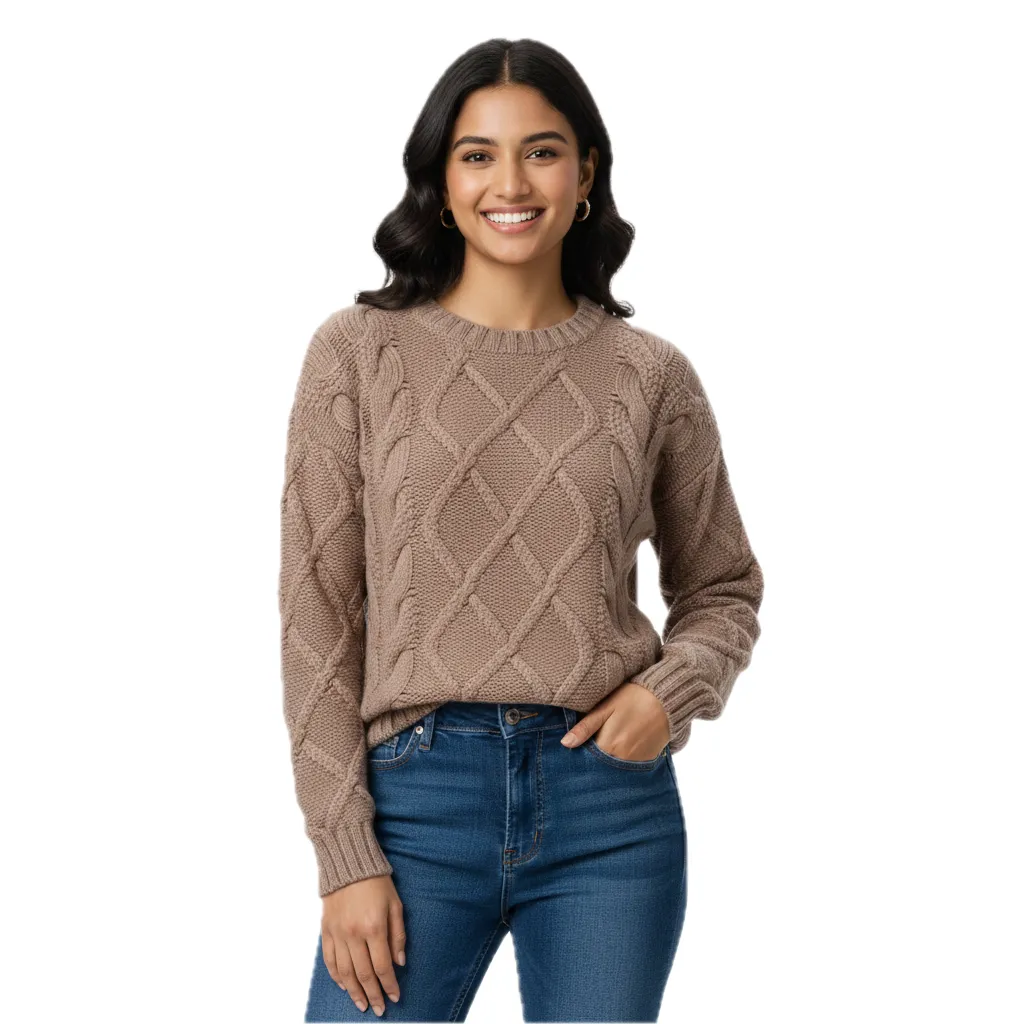Siatex Bangladesh - Ladies Wool Cable Knitted Jumper Supplier Manufacturer Bangladesh Ladies Wool Cable Knitted Jumper Supplier Manufacturer Bangladesh