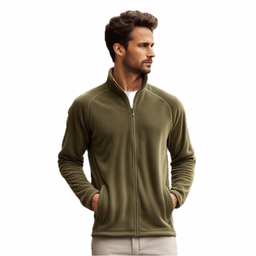 Logo Embroidered Fleece Jackets Suppliers for Russia