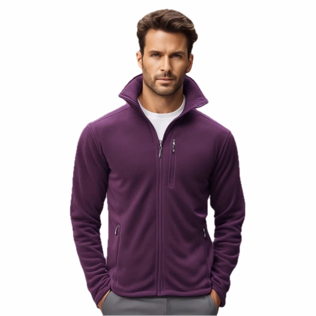 Logo Embroidered Fleece Jackets Suppliers from Bangladesh