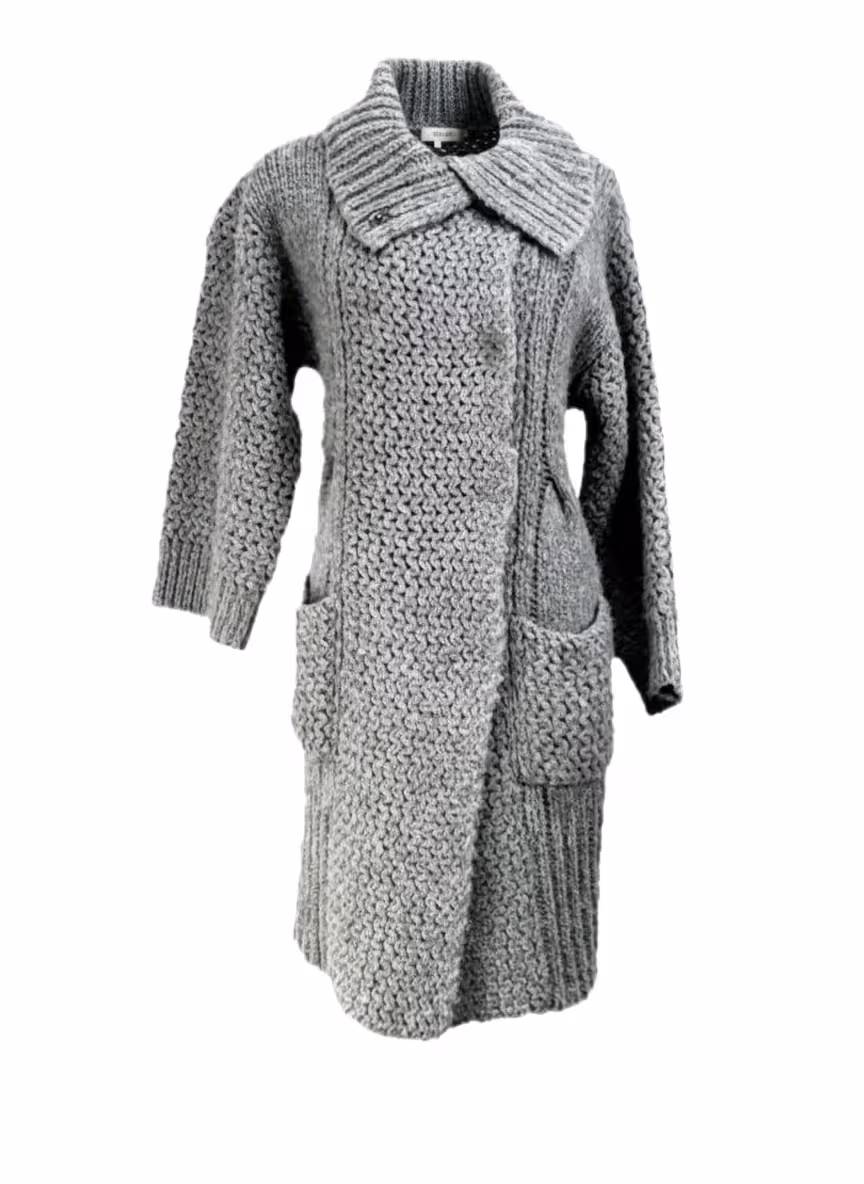 Long Coat Sweater (knitted Garments) | Austria Brands Oeko Tex Certified Knitwear