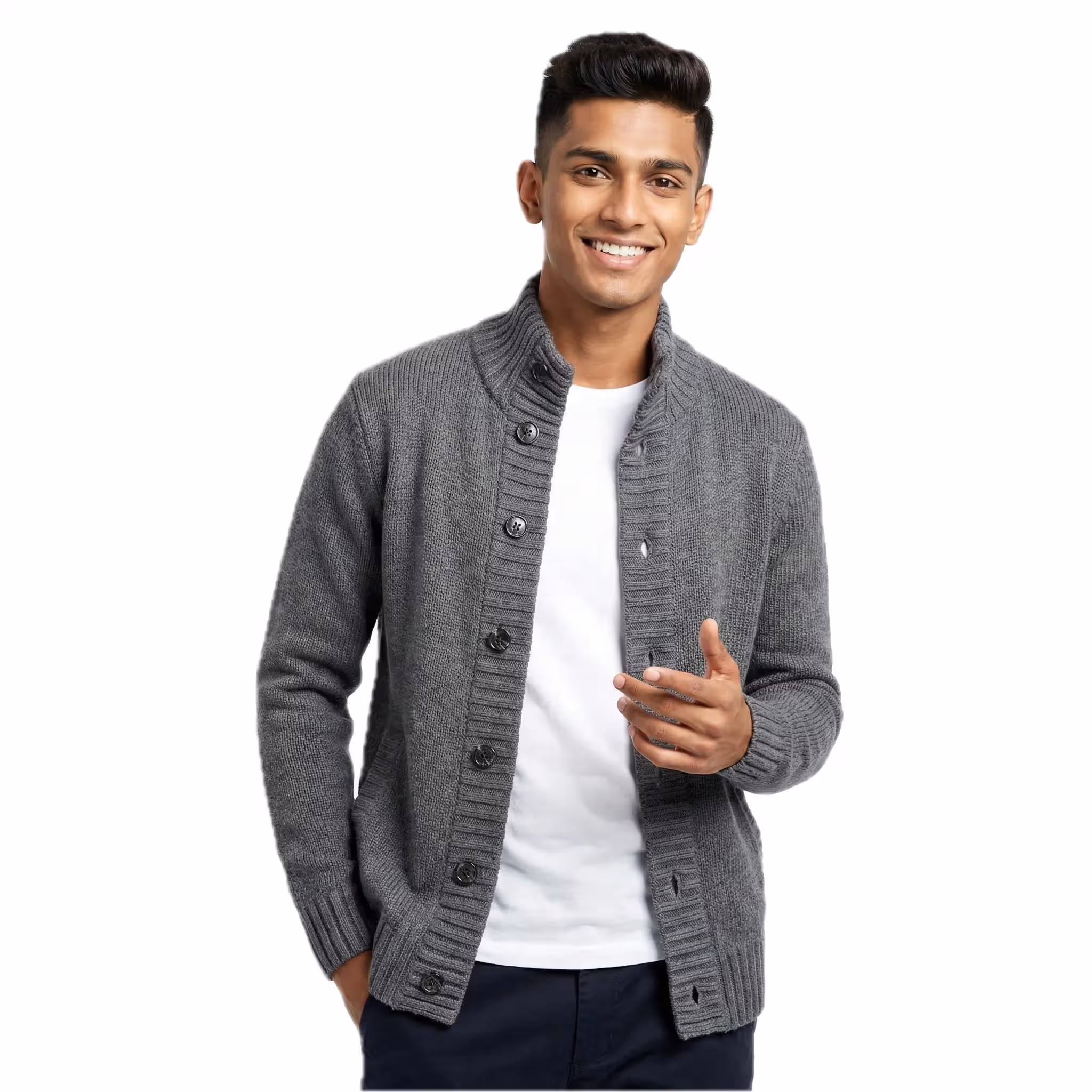 Siatex Bangladesh - Man’s Polo Neck Crochet Cardigan Sweater Supplier Bangladesh Man’s Polo Neck Crochet Cardigan Sweater Supplier Bangladesh