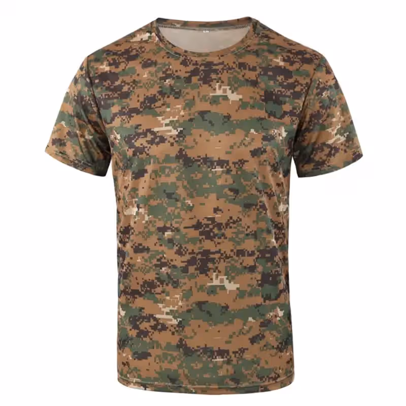 Siatex Bangladesh - Men Custom Camo T Shirt Tactical Wear Men Custom Camo T Shirt Tactical Wear