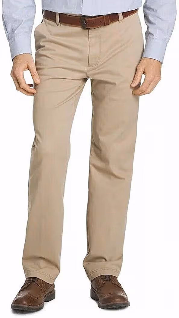 Men&rsquo;s Big and Tall Advantage Performance Flat Front Straight Fit Chino Pant