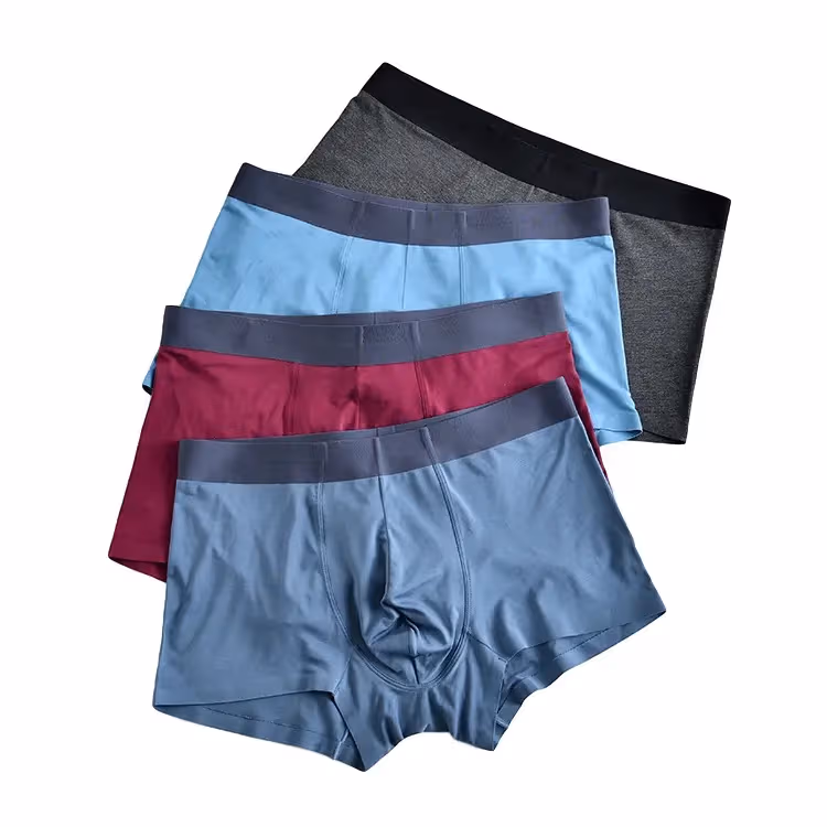Men’s Breathable Knitted Boxer Shorts