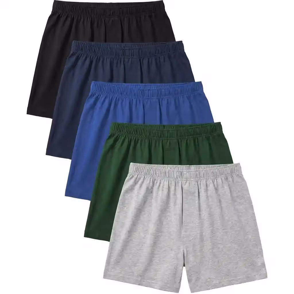 Siatex Bangladesh - Men’s Cotton Knit Sleep Boxers Clean Men’s Cotton Knit Sleep Boxers Clean