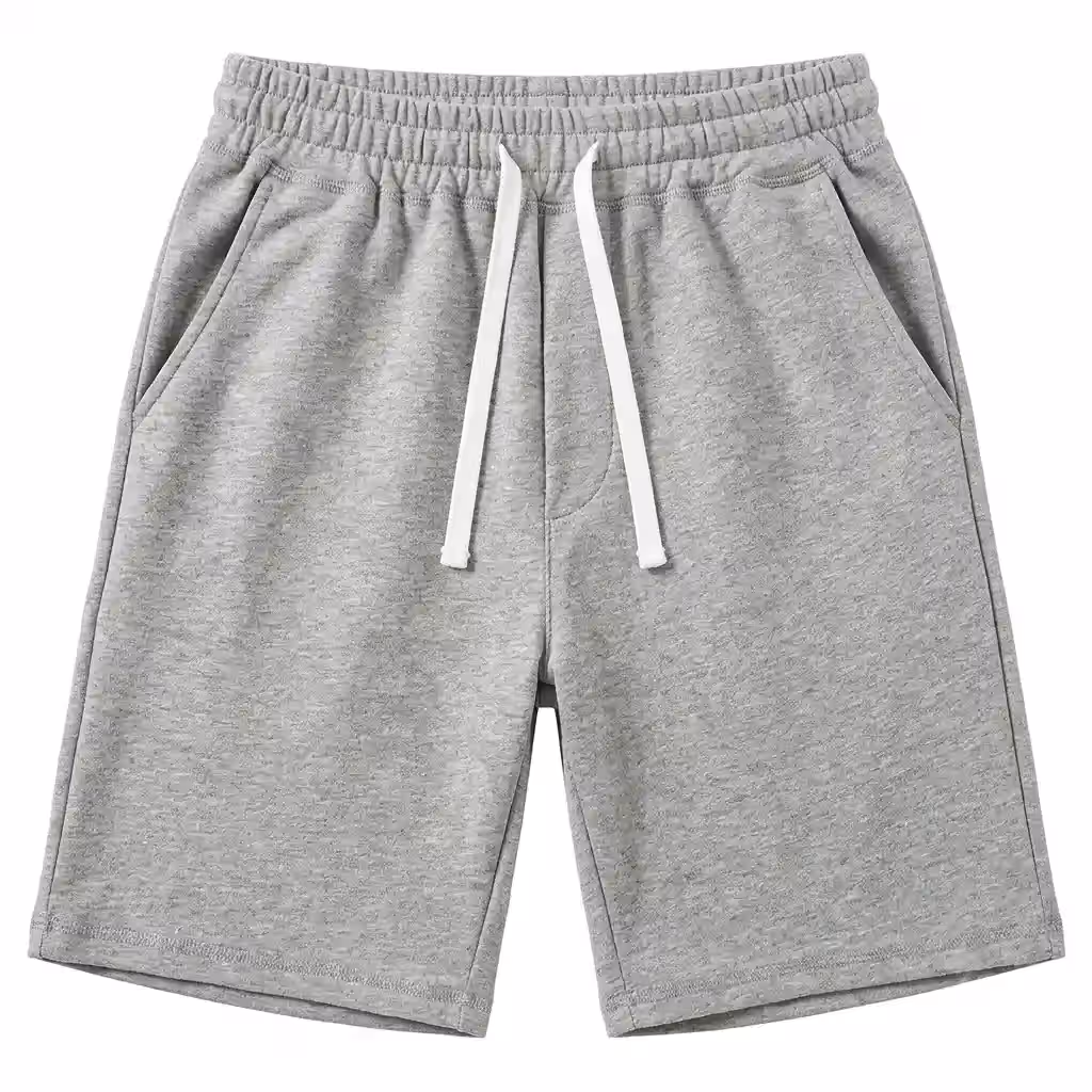 Men’s Elastic Waist Joggers Gym Shorts Clean