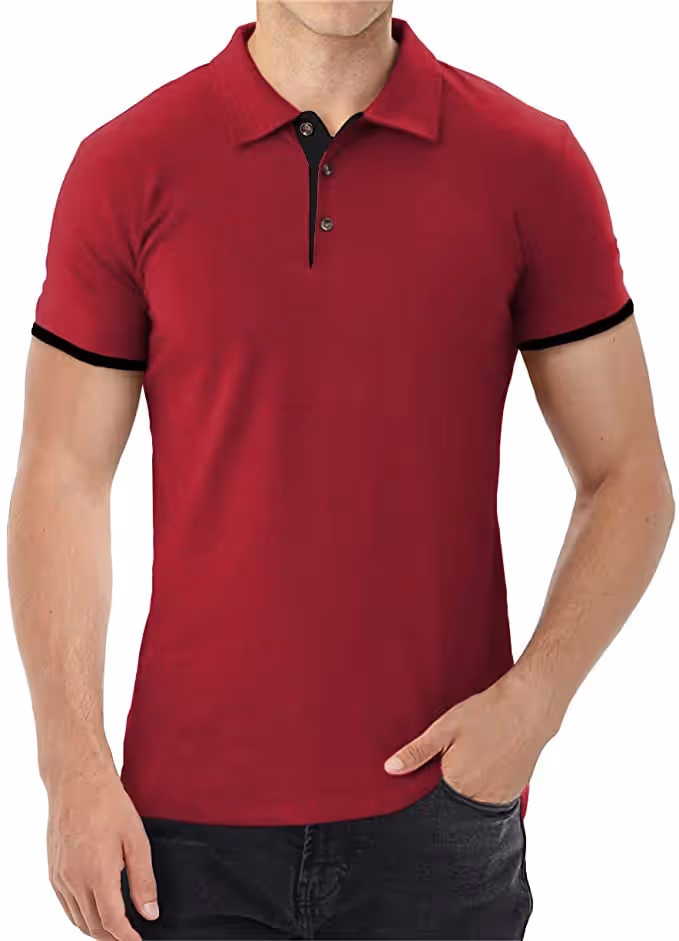 Siatex Bangladesh - Men’s Short Sleeve Polo Shirts Casual Slim Fit Basic Designed Cotton Shirts Men’s Short Sleeve Polo Shirts Casual Slim Fit Basic Designed Cotton Shirts