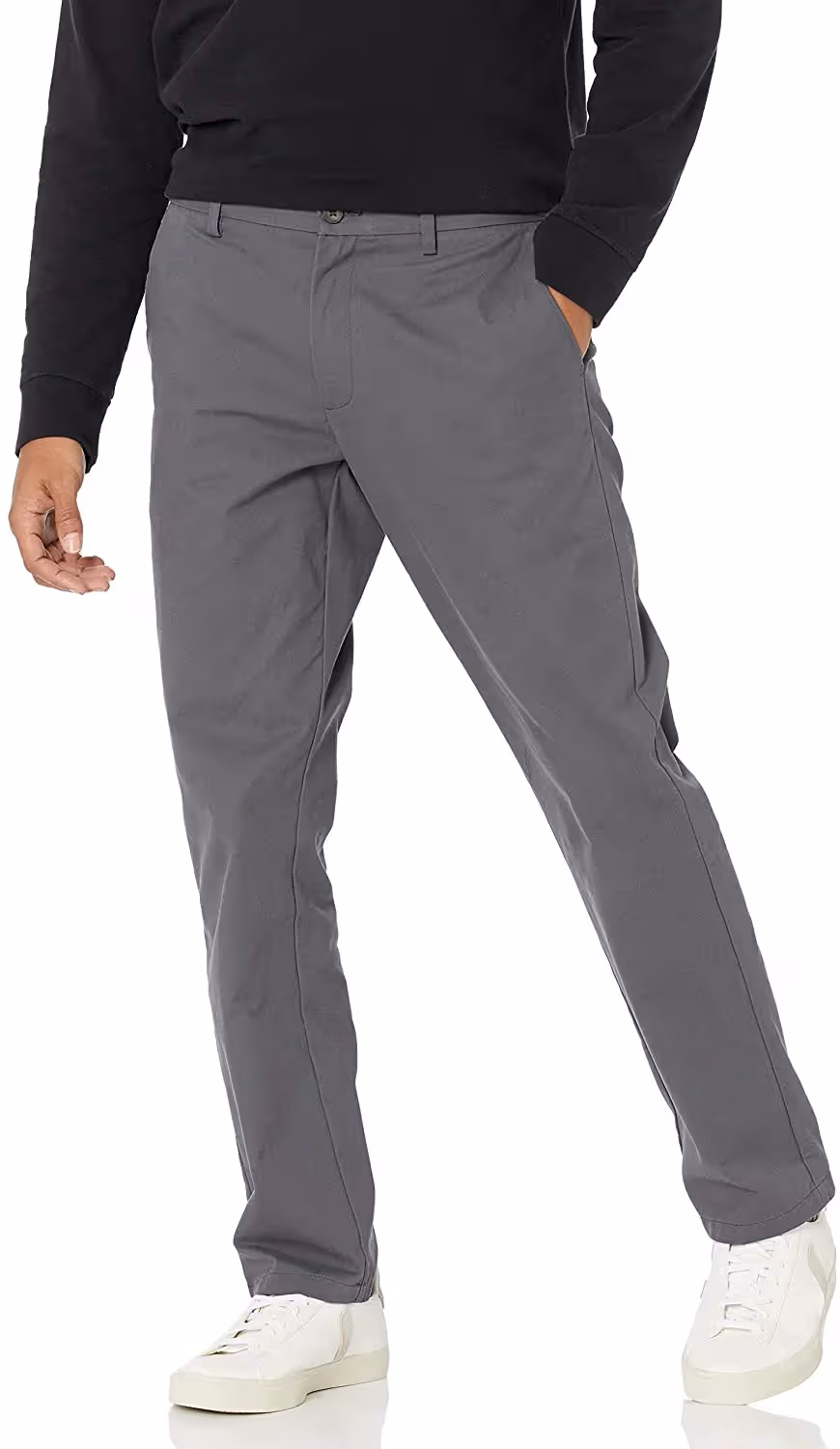 Men’s Slim Fit Wrinkle Resistant Flat Front Chino Pant