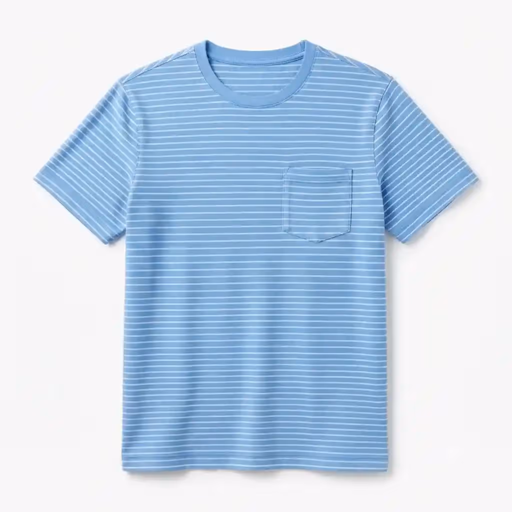 Men’s Striped T-shirt Manufacturer Bangladesh | OEM & Wholesale Supplier