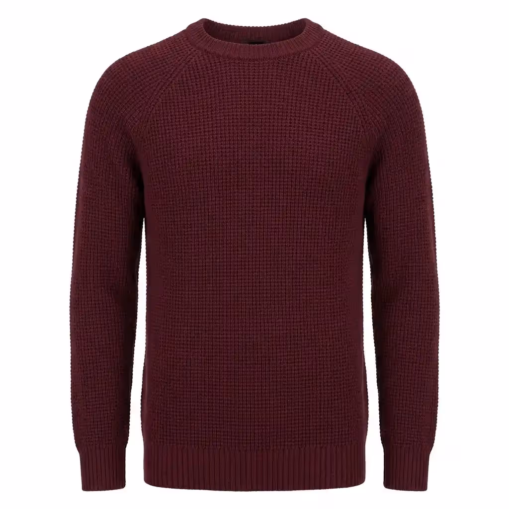 Men’s Burgundy Raglan Sleeve Jumper | Bangladesh Sweater Factory Men’s Burgundy Raglan Sleeve Jumper | Bangladesh Sweater Factory
