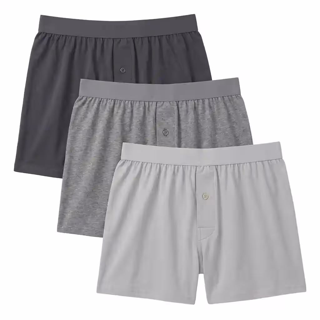 Mens Cotton Jersey Boxer Short Clean