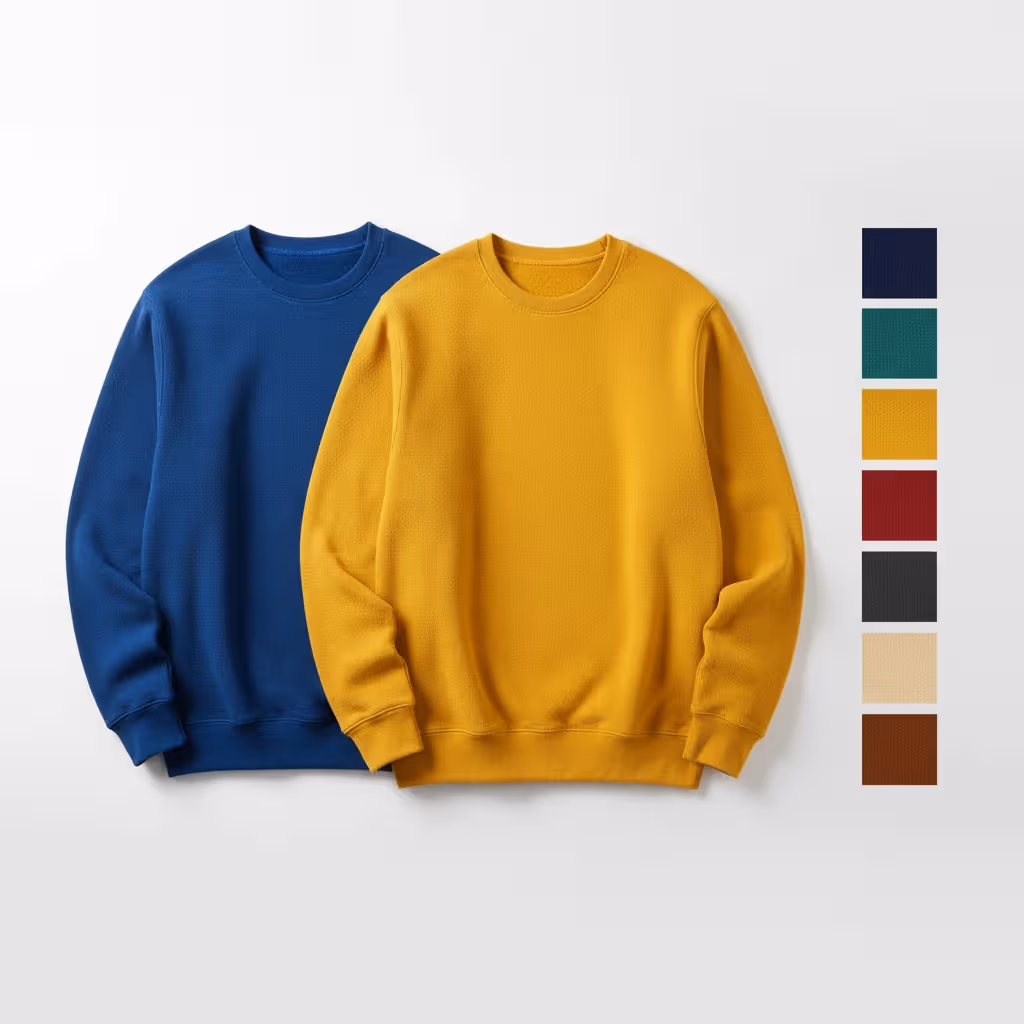 Mens Crewneck Sweatshirts | USA & Italy Private Label Clothing Makers