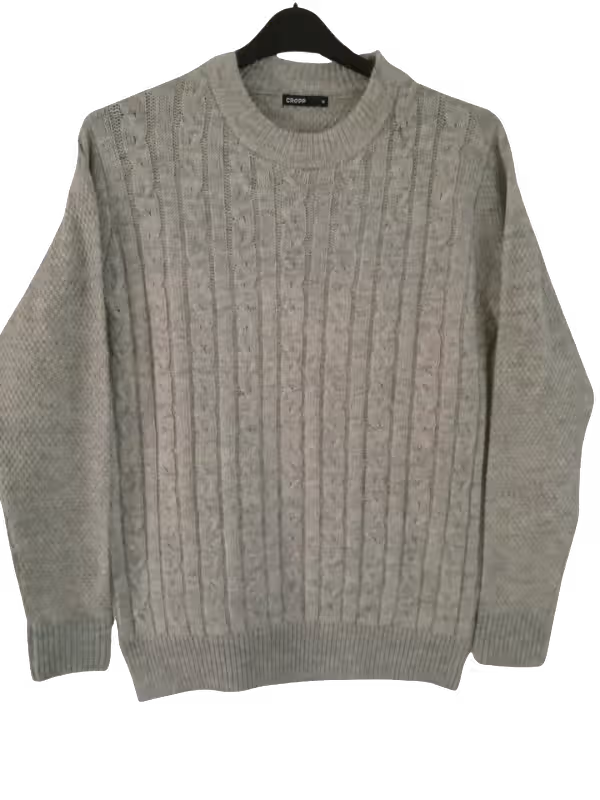 Men&rsquo;s Front Cable Crew Neck Pullover Manufacturer in Bangladesh