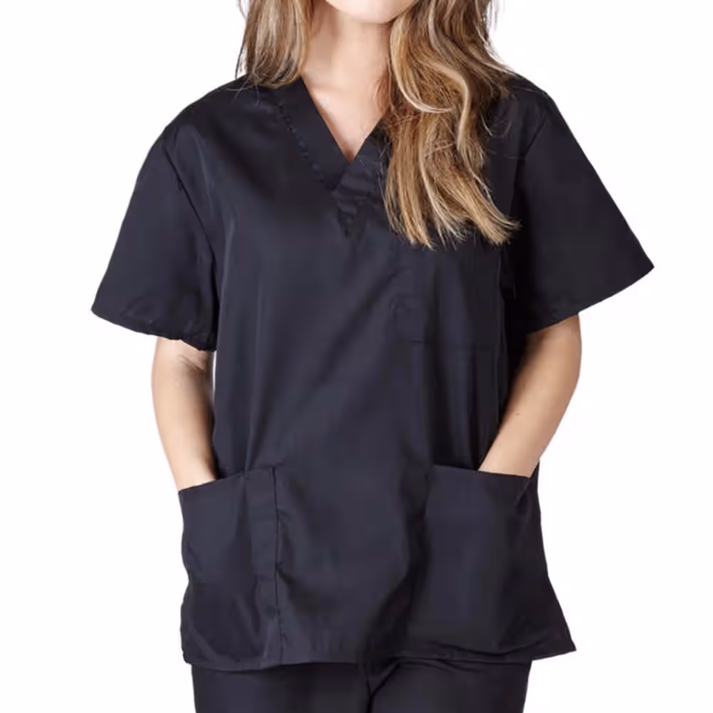 Nurse Hospital Uniforms Multi Pockets Scrubs from Bangladesh