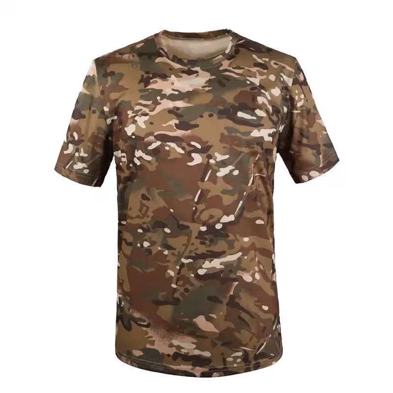Siatex Bangladesh - Outdoor Camo Tee Custom For Training Outdoor Camo Tee Custom For Training