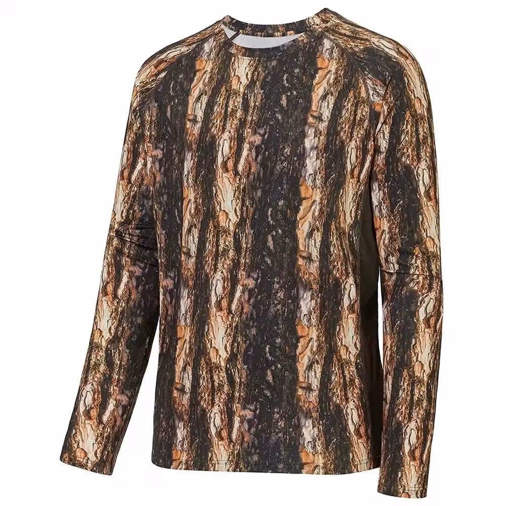 Outdoor Waterproof Camo T-shirt Men