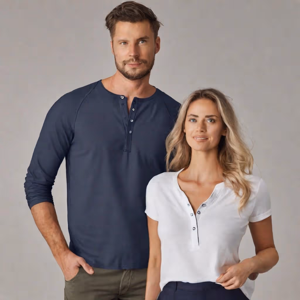 Siatex Bangladesh - Popover Henley Shirt Manufacturer in Bangladesh Popover Henley Shirt Manufacturer in Bangladesh