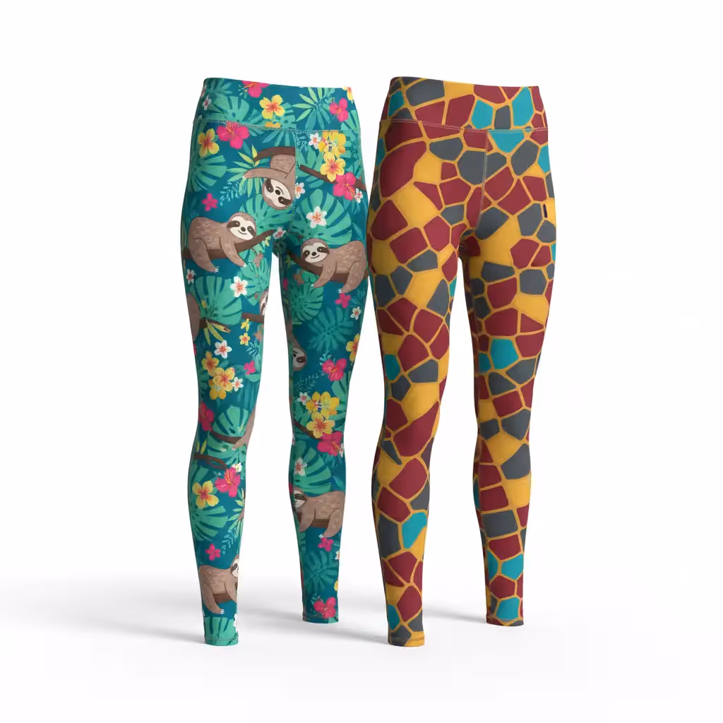 Printed Leggings | Factory For American & European Orders