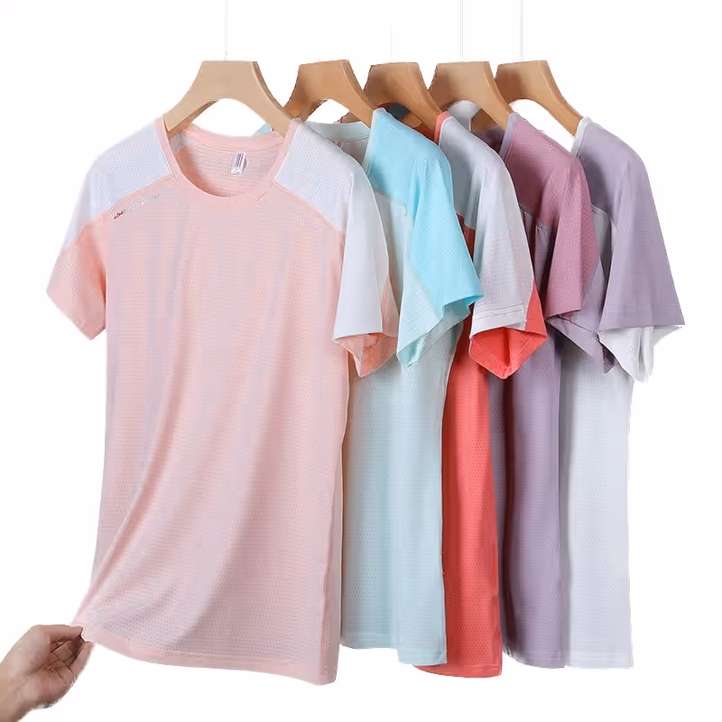 Quick Dry Elastic Fitness T-shirt Supplier Manufacturer