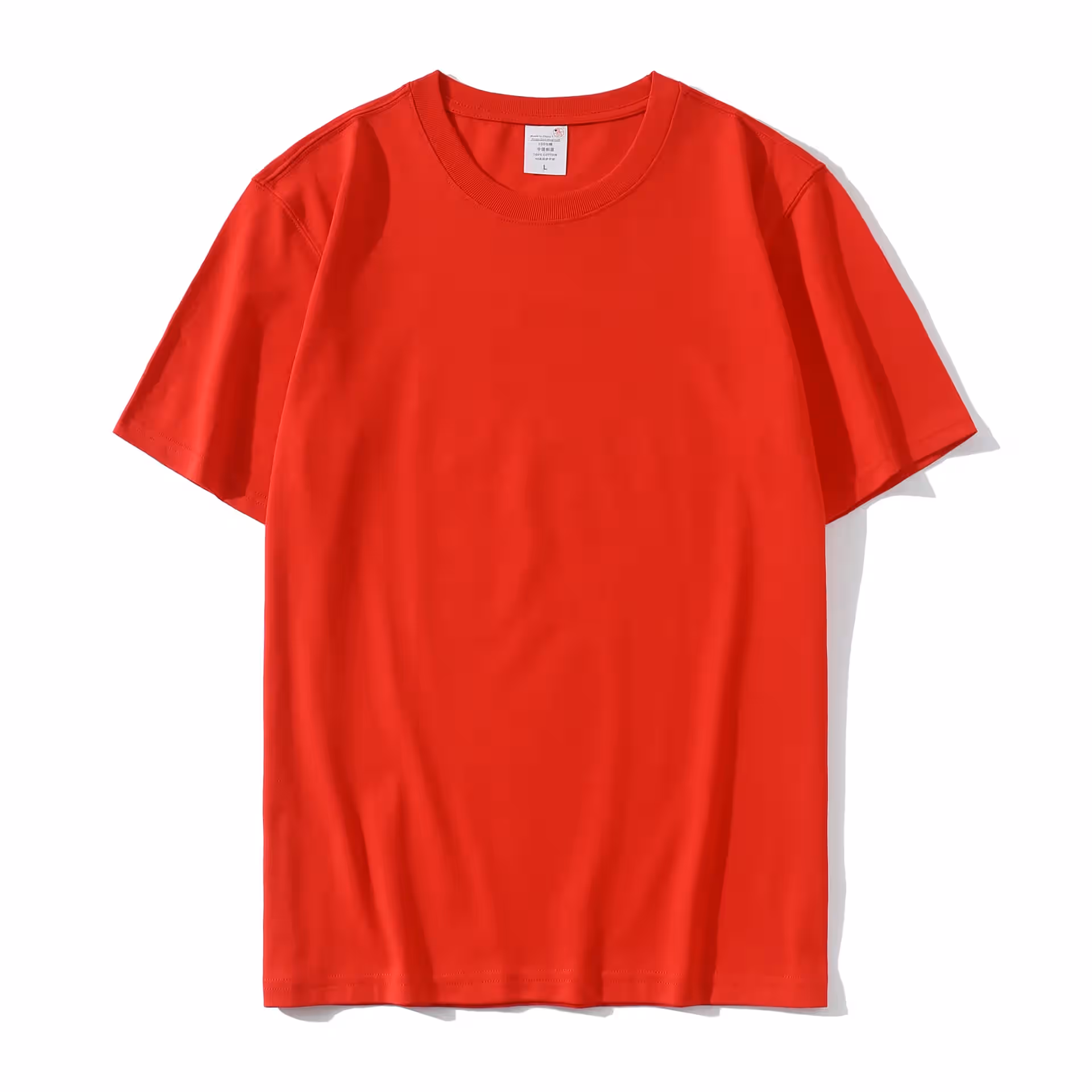 Red Blank T-shirts Factory in Bangladesh