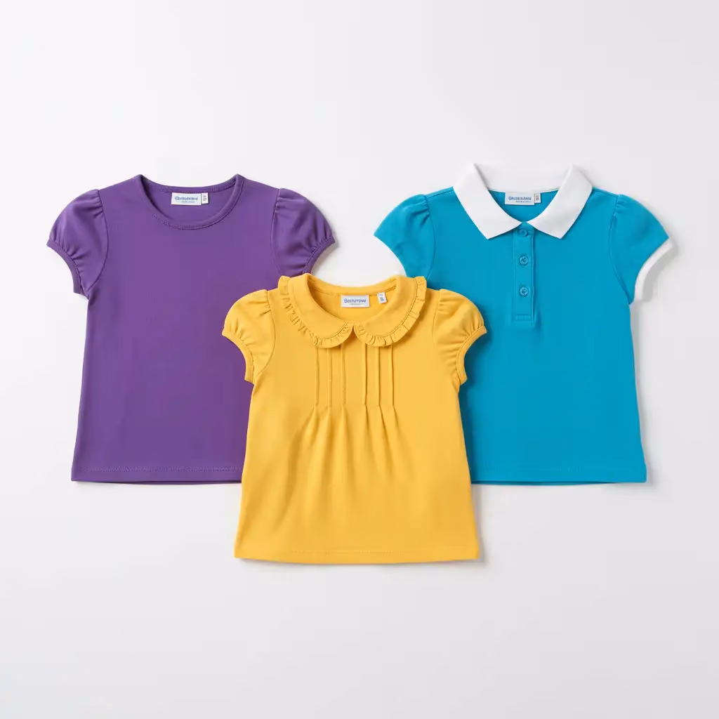 Siatex Bangladesh - School Cap Sleeve Tops | Bulk Supplier To European & Usa Retailers School Cap Sleeve Tops | Bulk Supplier To European & Usa Retailers