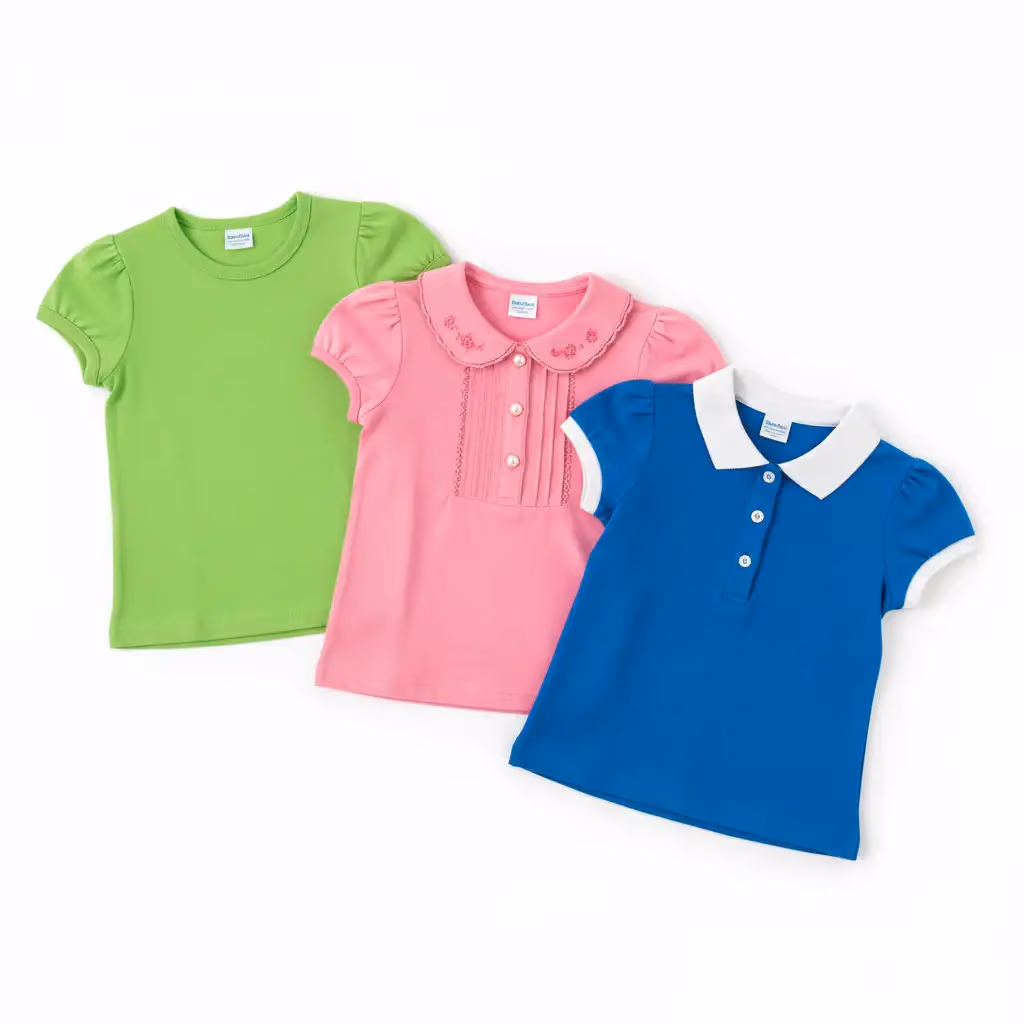 Siatex Bangladesh - School Cap Sleeve Tops | Garment Producer For European & Usa School Cap Sleeve Tops | Garment Producer For European & Usa