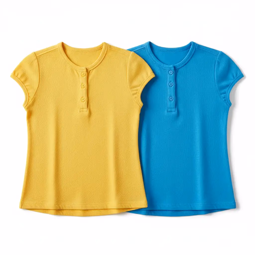 School Cap Sleeve Tops | OEM for European & USA Apparel
