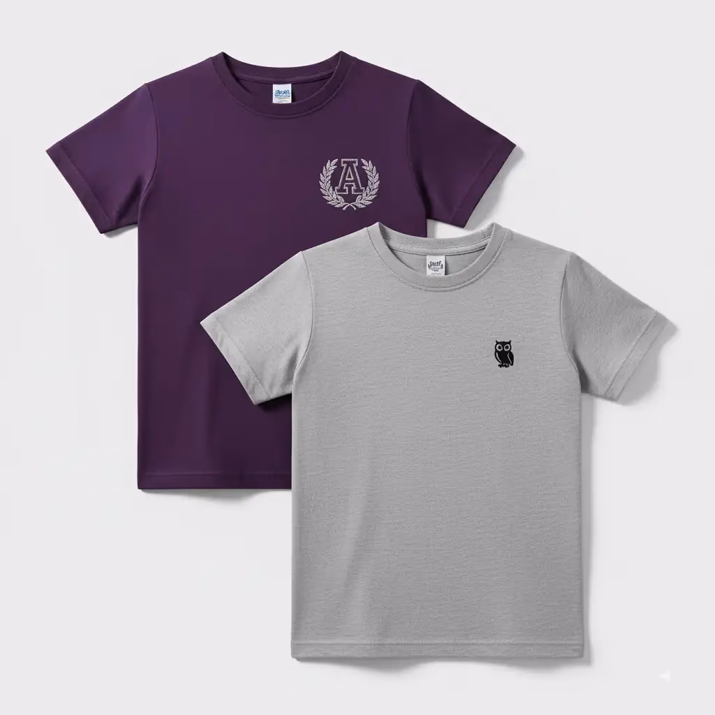 School Short Sleeve Tee | Leading Exporter To European & Usa Fashion Markets