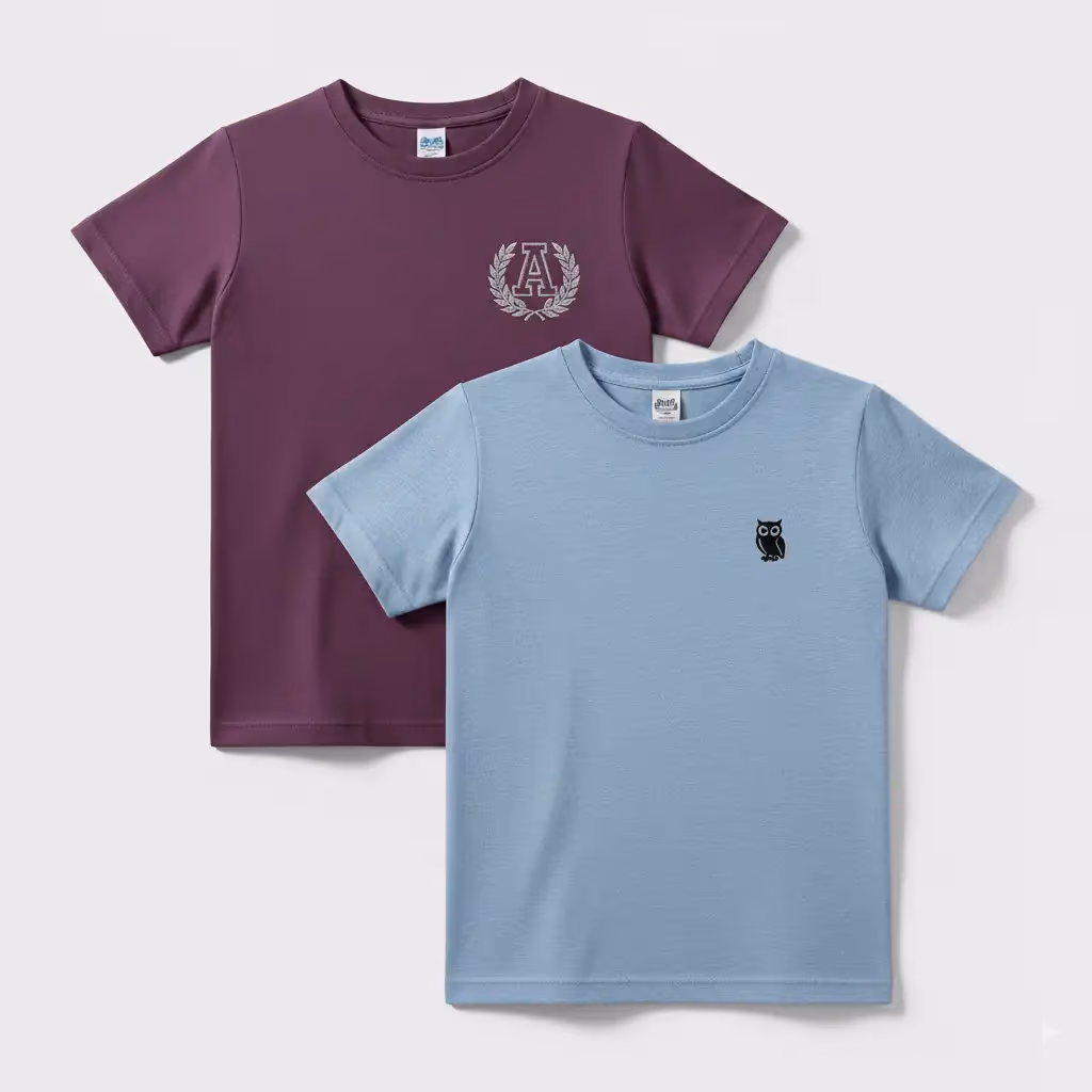 School Short Sleeve Tee | Oem Manufacturer For European & Usa School Uniform Brands