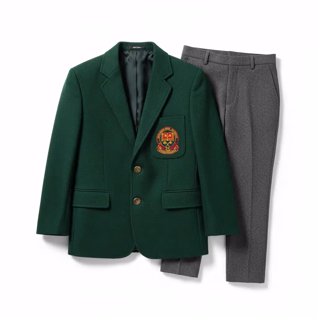 School High Waist Pants | OEM for European & USA Uniform Brands