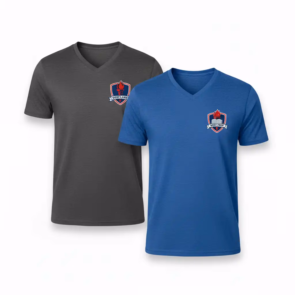 School V Neck T Shirt | Manufacturer And Suppliers For European & Usa Brands