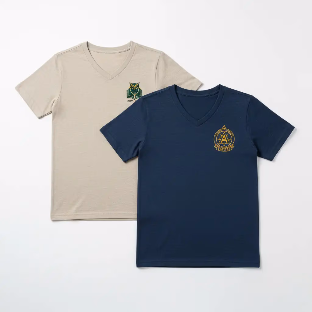 Siatex Bangladesh - School V Neck T Shirt | Oem Manufacturer For European & Usa Brands School V Neck T Shirt | Oem Manufacturer For European & Usa Brands