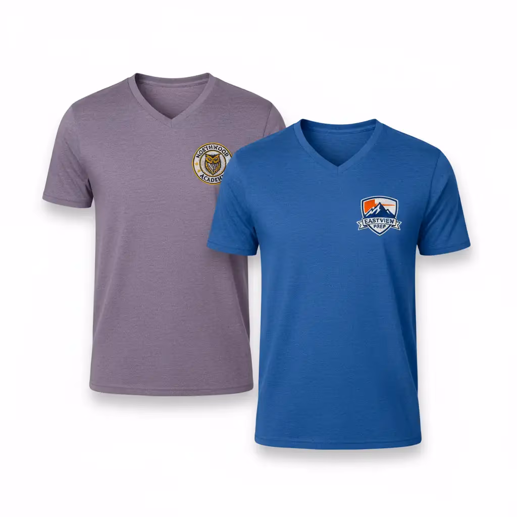 Siatex Bangladesh - School V Neck T Shirts | Custom Oem Manufacturer For European & Usa Brands School V Neck T Shirts | Custom Oem Manufacturer For European & Usa Brands