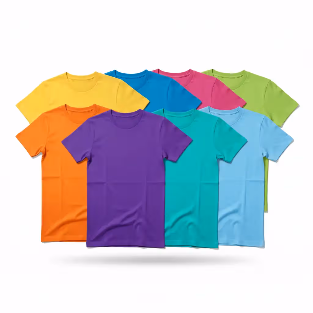 Soft Cotton Blank T-shirts for Wholesale Orders