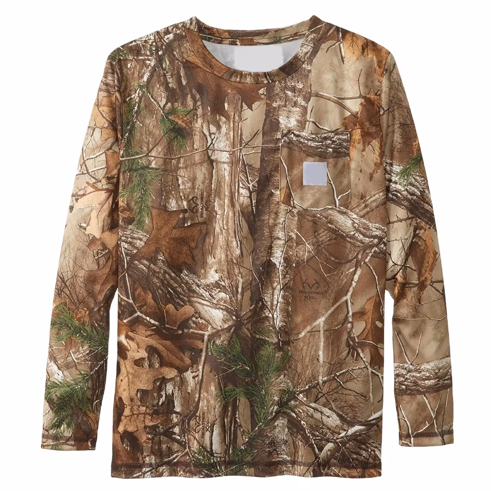 Siatex Bangladesh - Soft Cotton Camo Long Sleeve Crew Neck T Shirt Soft Cotton Camo Long Sleeve Crew Neck T Shirt