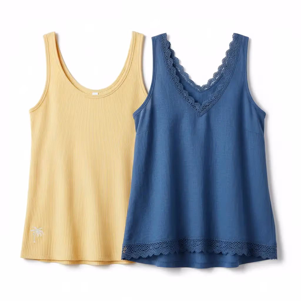 Summer Tank Tops | Supplier to European & USA Brands