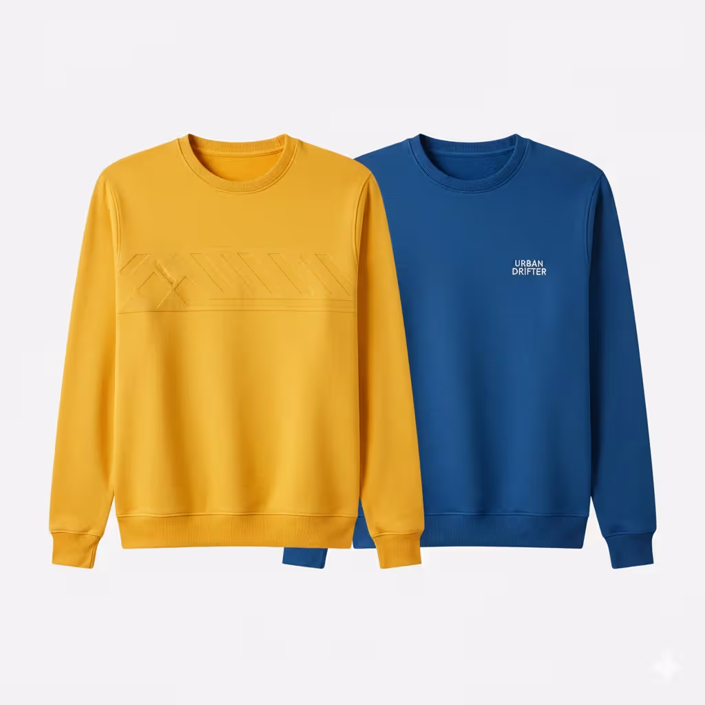 Urban Casual Sweatshirts | Custom Supplier for USA & Spain Fashion Labels