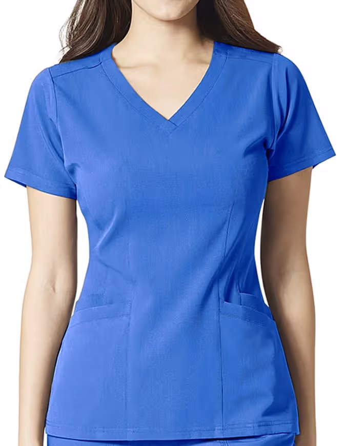 Wholesale Flex Back v-neck Scrub Top Manufacturers in Bangladesh