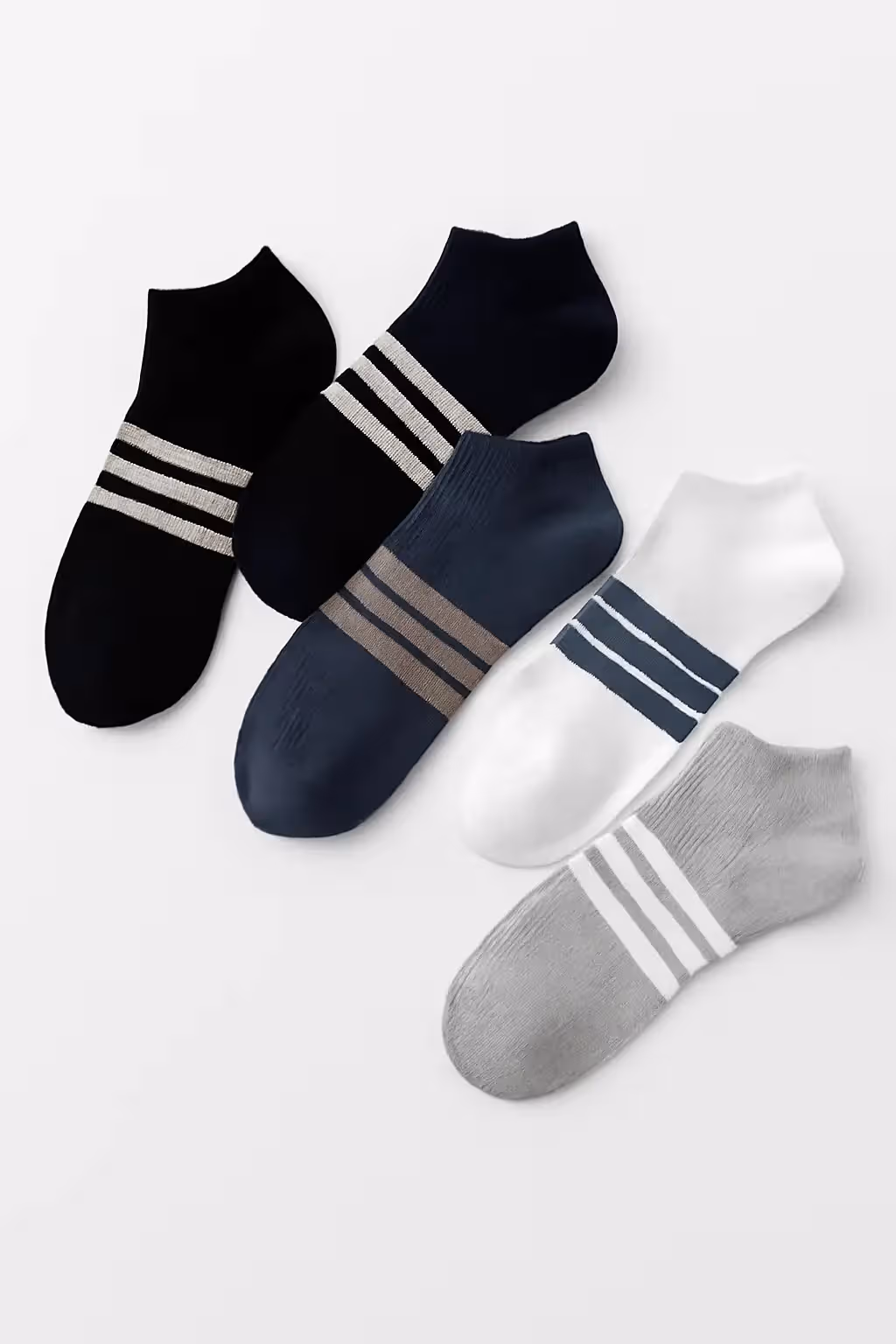 Siatex Bangladesh - Wholesale Low Price Stripes Low Cut Socks Men Women Short Socks Unisex Wholesale Low Price Stripes Low Cut Socks Men Women Short Socks Unisex