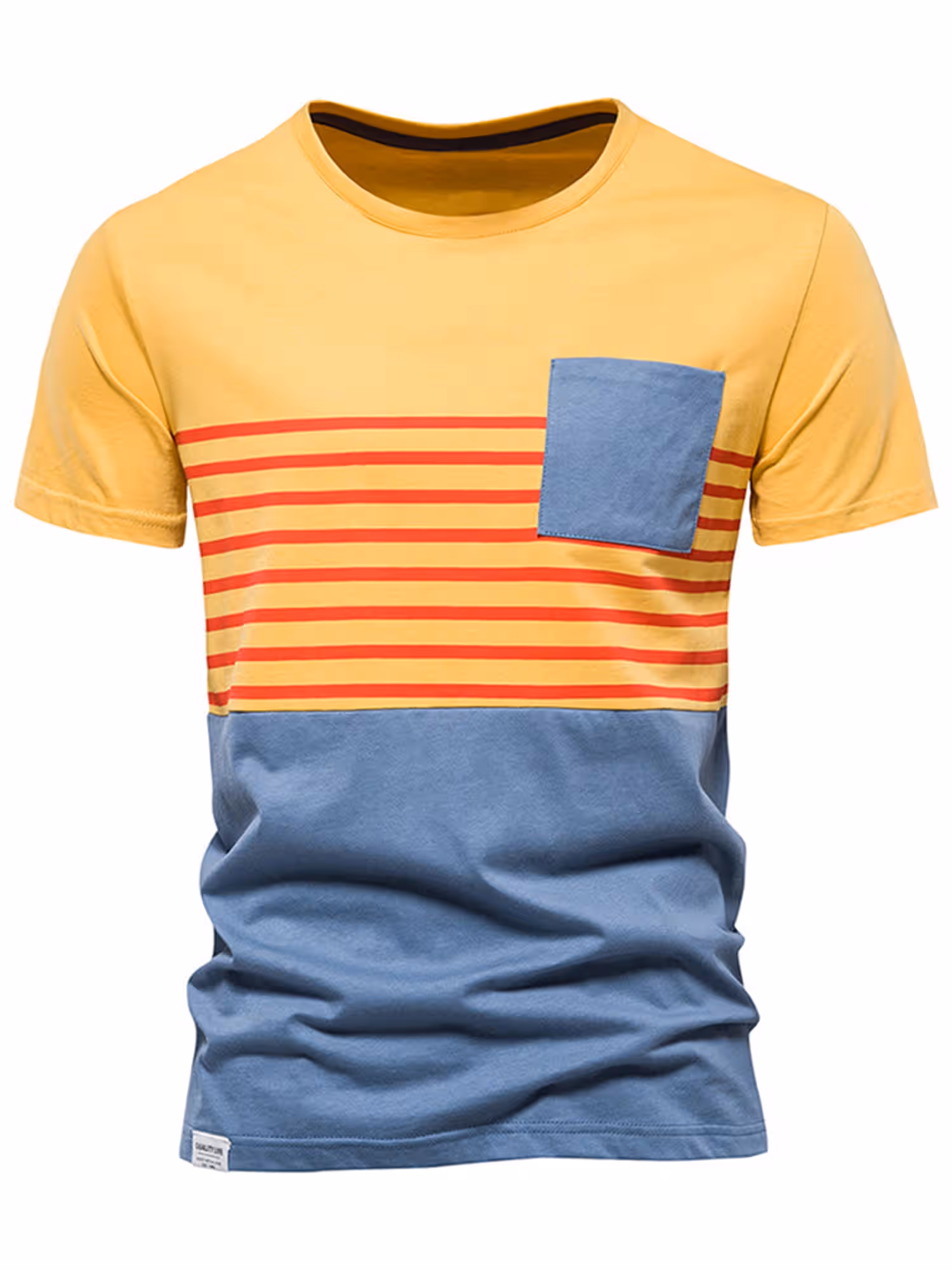 Wholesale Men’s Striped Summer T-shirt Supplier Bangladesh | OEM Manufacturer
