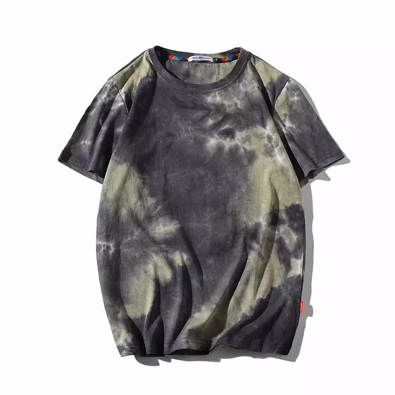 Wholesale Men&rsquo;s Vintage Street Wear Tie Dye T-shirts