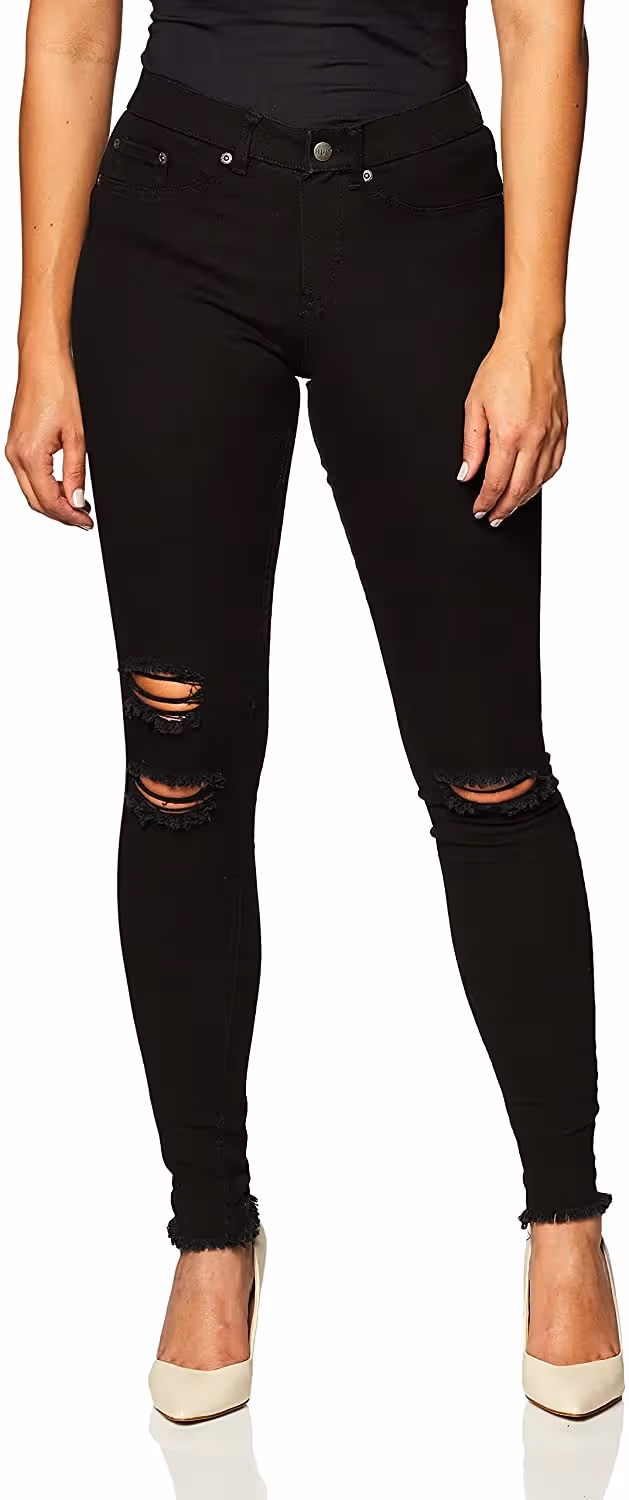 Wholesale Women&rsquo;s Ripped Knee Denim Leggings Manufacturer in Bangladesh
