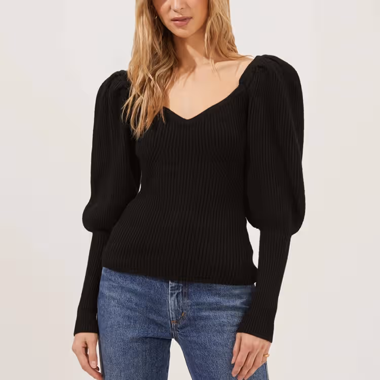Woman&rsquo;s Knitted Pullover Jumper Sweater Manufacturer Bangladesh