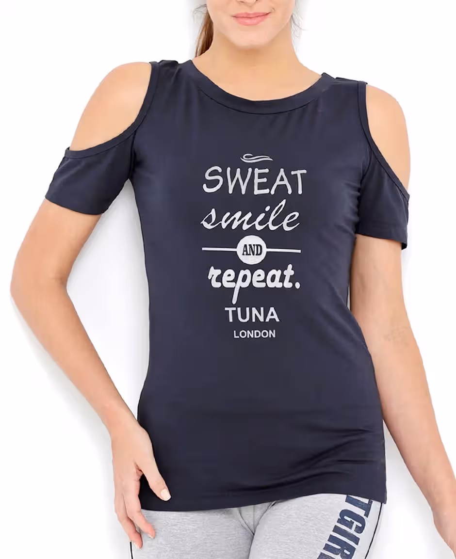 Women Printed Activewear T-shirt from Bangladesh Sportswear Manufacturer