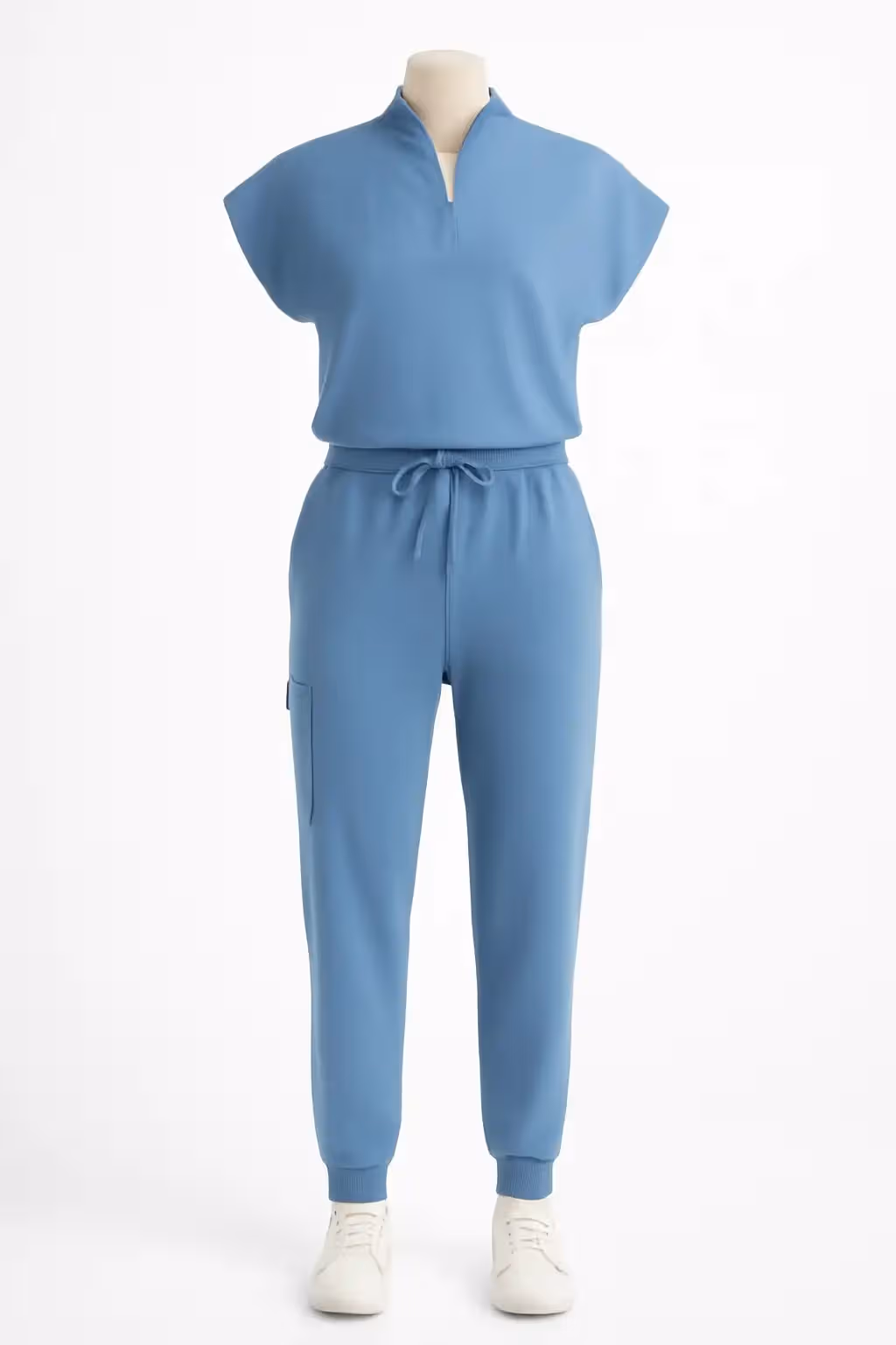Siatex Bangladesh - Women Stretch Scrub Top & Jogger Pants Mandarin Collar Anti Wrinkle Scrub Suit Medical Uniform Women Stretch Scrub Top & Jogger Pants Mandarin Collar Anti Wrinkle Scrub Suit Medical Uniform