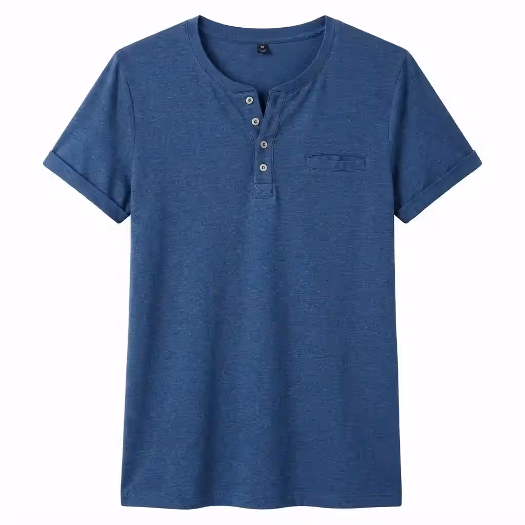 Women’s Buttons v-neck T-shirt Manufacturer Bangladesh