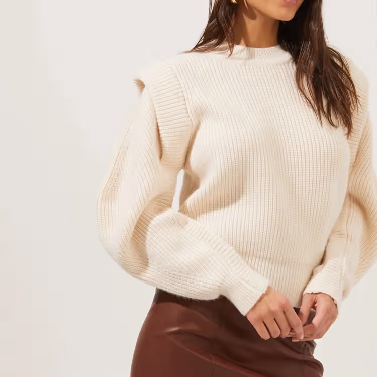 Women&rsquo;s Knitted Pullover Sweater from Bangladesh Knitwear Manufacturer