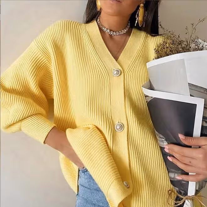 Women’s Loose Knit Cardigan Sweater Manufacturer Supplier Bangladesh