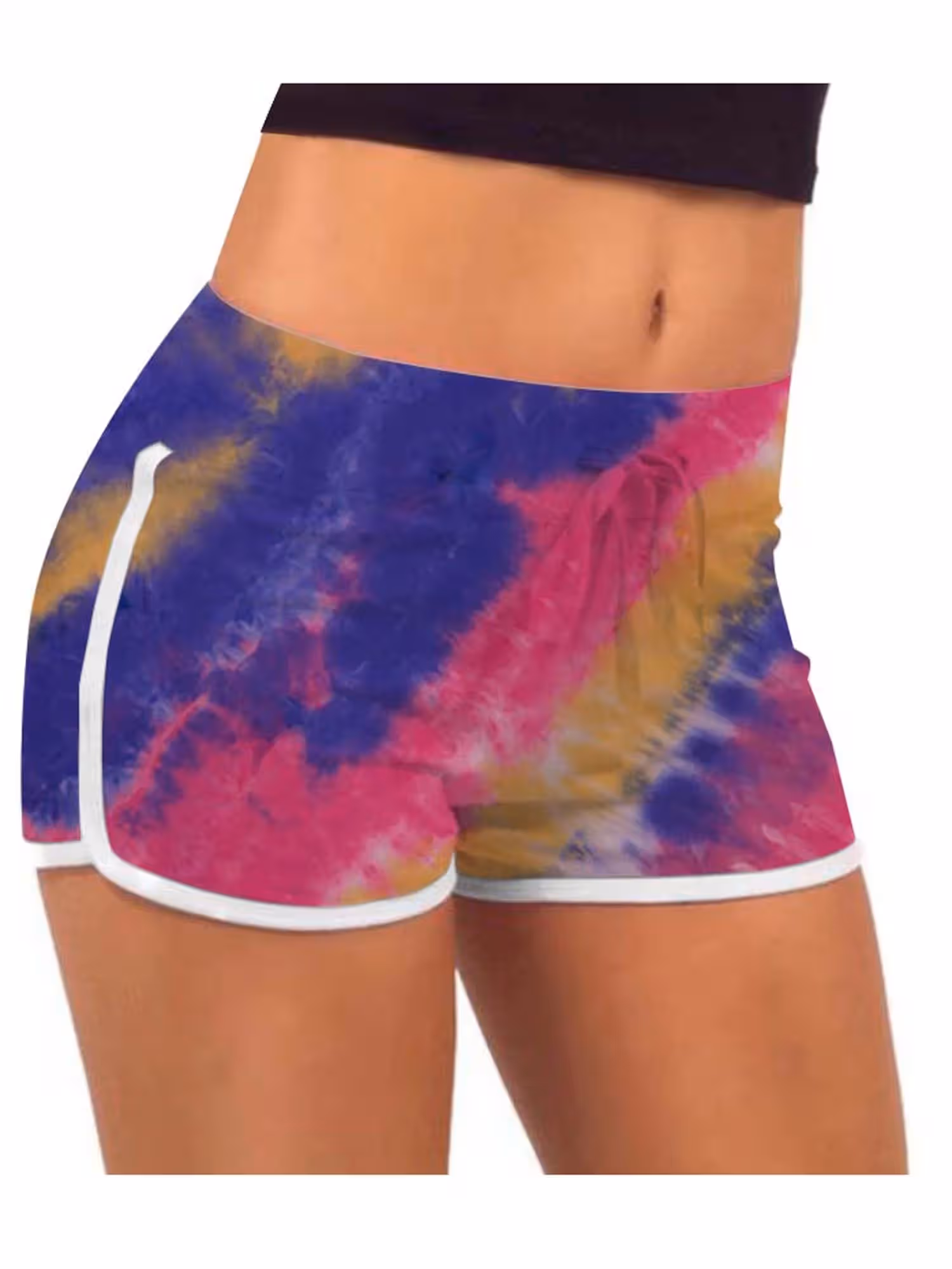 Siatex Bangladesh - Women’s Tie Dye Sports Shorts Manufacturer Supplier in Bangladesh Women’s Tie Dye Sports Shorts Manufacturer Supplier in Bangladesh